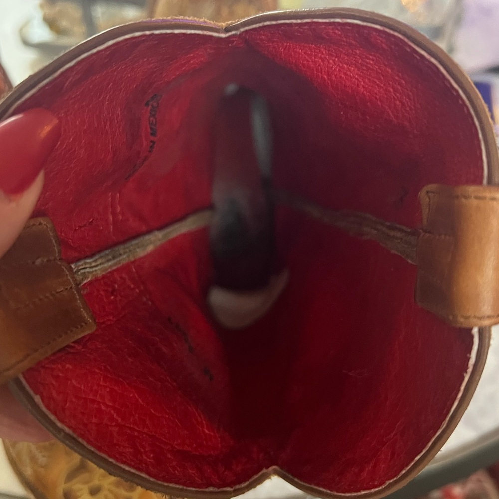 Macie Bean M8041 Ladies Embroidered Western Boot Whiskey Bent Foot Snip Toe 7 - Picture 6 of 11